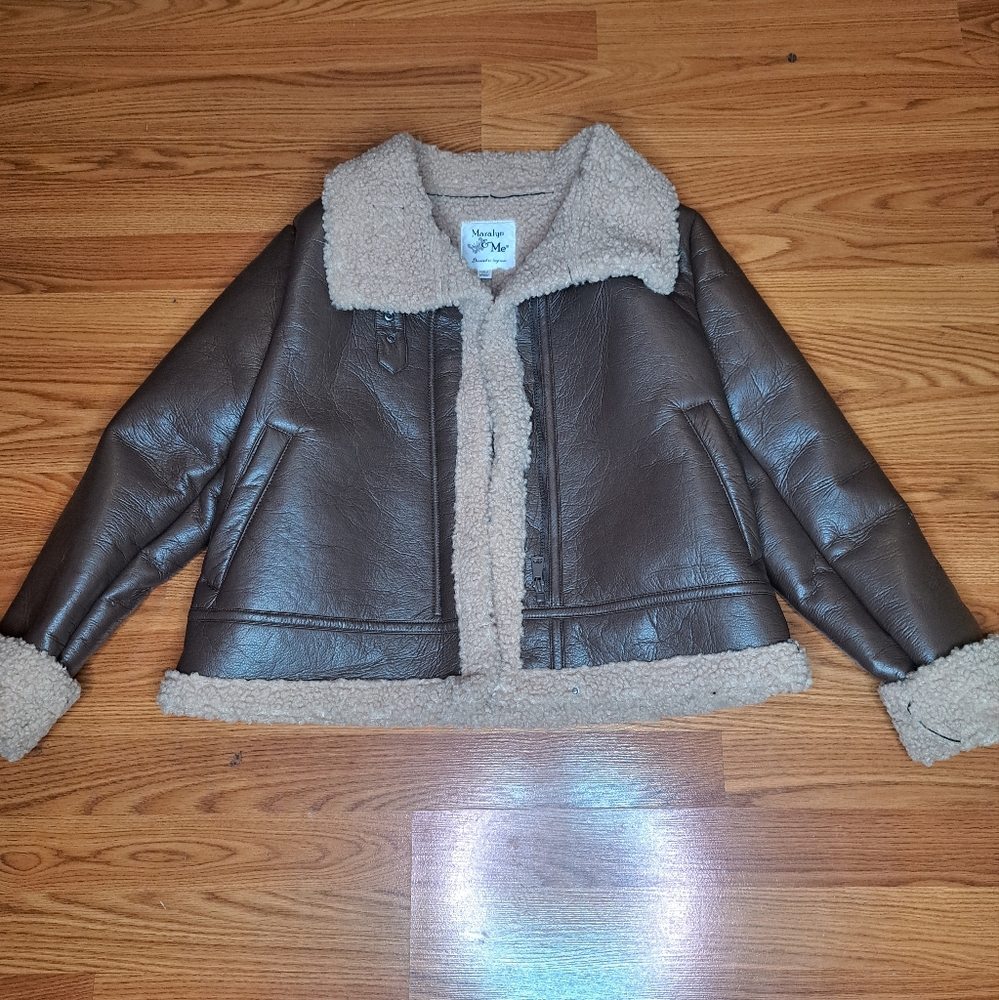 Marilyn & Me Brown Jacket